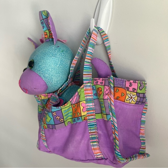 DOODLE BEAR PETS Puppy Dog & Carrier Purse Bag Vintage Circa 2006 - Picture 8 of 14